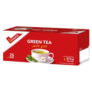 My Choice Green Tea, 25 Bags, 37.5g