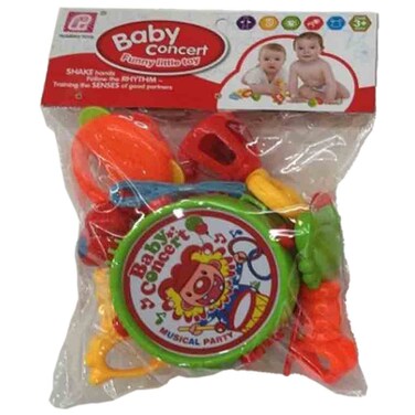 Baby Concert Musical Rattle Set for Early Sensory Play and Development