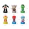 Marvel Superhero Collectible Stamp Figures, Multicolor with Self-Inking Play Design and Mini Character Series