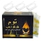 Tom Coco Gold Coconut Charcoal Briquettes 500g, with 3 Mazaj Pipes