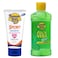 Banana Boat Sport Sensitive Sunscreen Lotion SPF50 Plus 90ml and Aloe Vera Gel 230g, Pack of 2