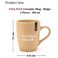 Feelings Ceramic Mug Set, 300ml, Assorted, 4 PCS