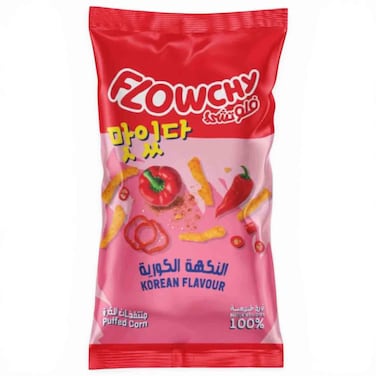 Kuche Crunchy Puffed Corn Korean Flavour, 70g