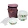 Larah Opalware Klip-N-Store 3 Pc Lunch Box Set