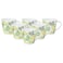 Larah Noma Opal Mug 28 Cl, Printed Tea and Coffee Mug Set, 6 Piece