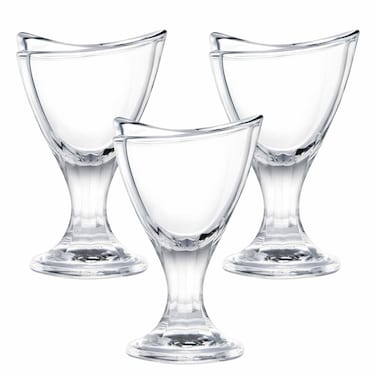 Ocean Sundae Cup 5.25 Oz, Dessert Glass Set, 3 Piece