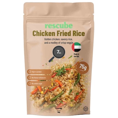 Rescube Chicken Fried Rice Frozen Meal, 750g