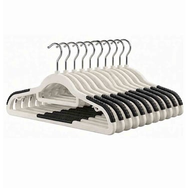 Feelings Non-Slip PP Space Saving Hanger with Rubber Grip, 42cm