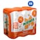 Mirinda Zero Sugar Orange Carbonated Soft Drink, 330ml, Pack of 6