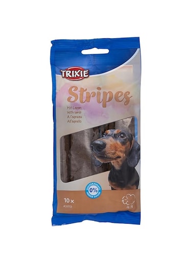 Trixie Stripes with Lamb Dog Treats 100g