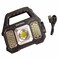 Easymaxx Solar Rechargeable LED Handheld Work Light TC-83291, Black