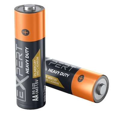 Expert Heavy Duty AA Batteries, 60 Pieces