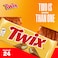 Twix Chocolate Caramel Biscuit Bars, 46g, Pack of 24