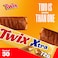 Twix Xtra Chocolate Caramel Biscuit Bars, 72g, Pack of 30