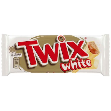 Twix White Chocolate Biscuit Bar, 46g