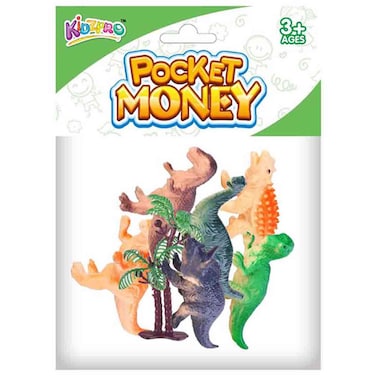 كيدزبرو مجموعة ألعاب حيوانات الديناصورات - شخصيات متنوعة