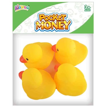 كيدزبرو مجموعة ألعاب حمام عائمة على شكل بطة