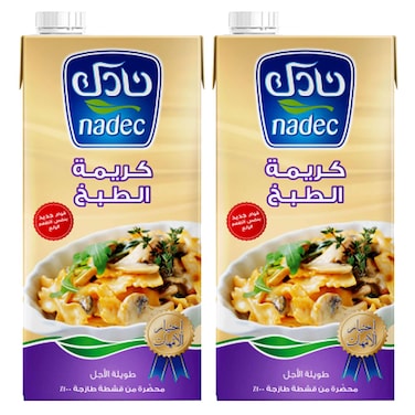 نادك كريمة للطبخ، 1 لتر، حزمة من 2