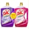 DAC Gold Cleaner and Disinfectant Lavender 3L and Rose Bloom 3L, Pack of 2