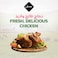 Jenan Fresh Whole Chicken Bag, 1100g