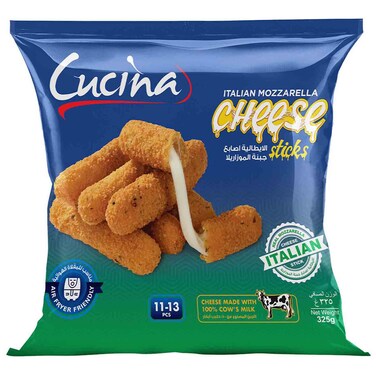 Cucina Italian Mozzarella Cheese Sticks, 325g