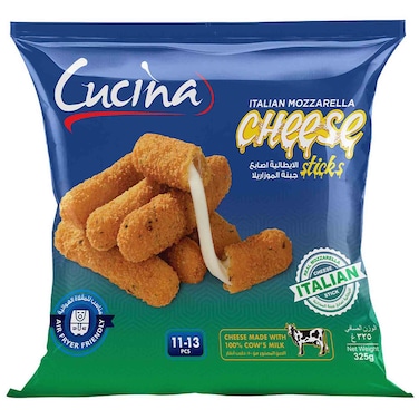Cucina Italian Mozzarella Cheese Sticks, 325g