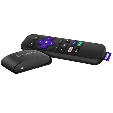 Roku Express 4K HDR Streaming Device with Voice Remote and High-Speed HDMI Cable, Black