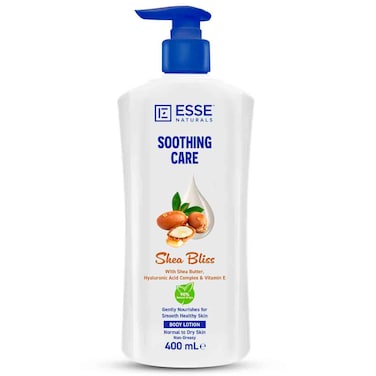 Esse Naturals Soothing Care Shea Bliss Body Lotion with Shea Butter, 400ml