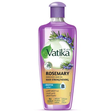 Vatika Naturals Rosemary Enriched Hair Oil with Biotin, 200ml