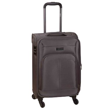 Cosmo Glide 4 Wheel Trolley Luggage Large, 70cm, Coffee