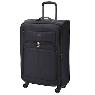 كوزمو غلايد حقيبة سفر كبيرة بأربع عجلات، 70 سم،  أسود
