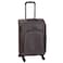 Cosmo Glide 4 Wheel Cabin Trolley Luggage Small, 50cm, Coffee
