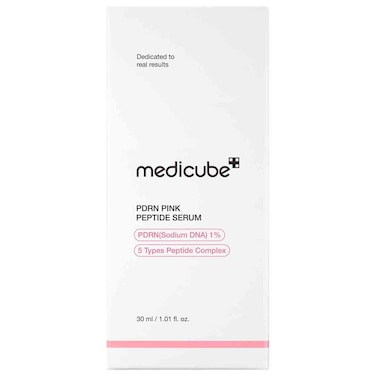 Medicube PDRN Pink Peptide Serum with Sodium DNA and Peptide Complex, 30ml