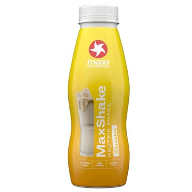 ماكسي نيوترشن ماكس شيك بروتين شيك بنكهة الموز، 330 ملل