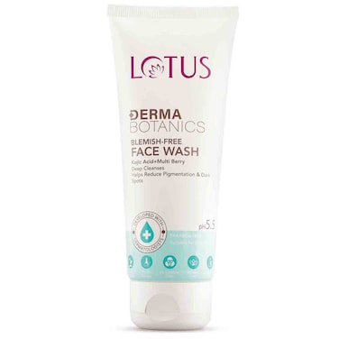 Lotus Derma Botanics Blemish Free Face Wash, 100g
