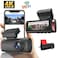 Dual Lens GPS Dash Camera for Safe Driving &amp; Road Recording