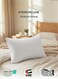 Extra Smooth Stripe Pillow King Size 50x90cm /20''x 36'' Fluffy White,Back and Stoamch Sleeper Hotel Quality Pillow