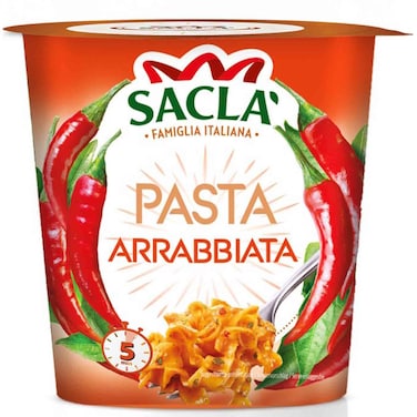 Sacla Pasta Cups Arrabbiata, 80g