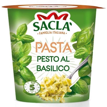 Sacla Pasta Cups Pesto al Basilico, 80g