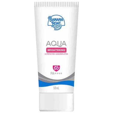 Banana Boat Aqua Brightening UV Protection Sunscreen Lotion SPF50+, 50ml