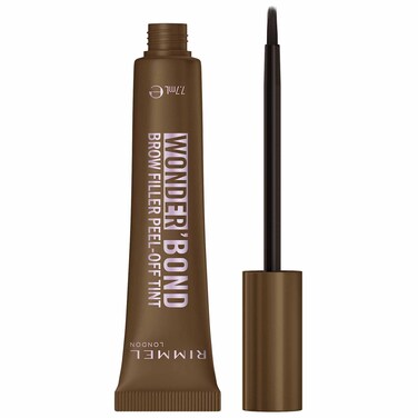Rimmel London Wonder&rsquo;Bond Brow Filler Peel-Off Tint Medium Brown 002, 7.7ml