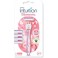Schick Intuition Blossom Razor Kit with 2-Blade Refills, 4 Cartridges with Handle