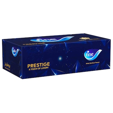 Fine Prestige Facial Tissues, 3-Ply, 96 Sheets