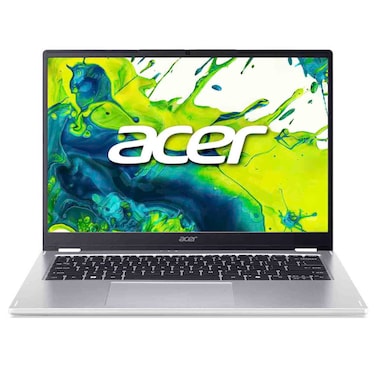 أيسر لابتوب سبين 2 في 1، معالج إنتل كور ألترا 5-115U، ذاكرة وصول عشوائي 16 جيجابايت، قرص صلب SSD بسعة 1 تيرابايت، شاشة 14 بوصة، رمادي