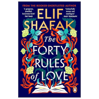 The Forty Rules of Love by Elif Shafak, Paperback Book