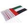 United Arab Emirates Flag 30x45cm, 12 PCS