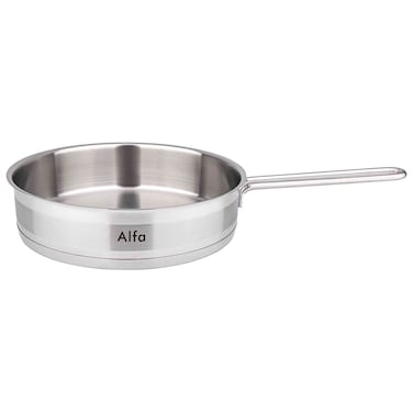 Alfa Premium Stainless Steel Frypan, 24x6cm, 2.5L