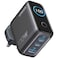 Anker 100W 3-Port Smart Display Charger, Black