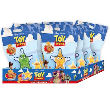 Disney Pixar Toy Story Squish Friends Stretchy Clip-On Toy, Assorted Characters