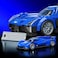 Hot Wheels Brickshop Cadillac Project GTP Hypercar Building Set, Yellow Wheels Edition, 236 PCS